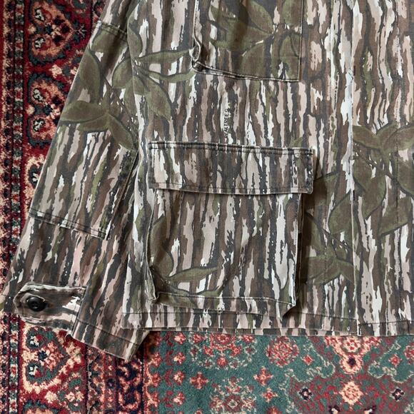 Vintage 80s-90s Cabela’s Realtree Camo 4-Pocket Jacket Size Medium 23 1/4 x 27 - Picture 5 of 7